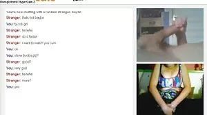 Latina babe jerking cerita sex dengan makcik zakar/batang